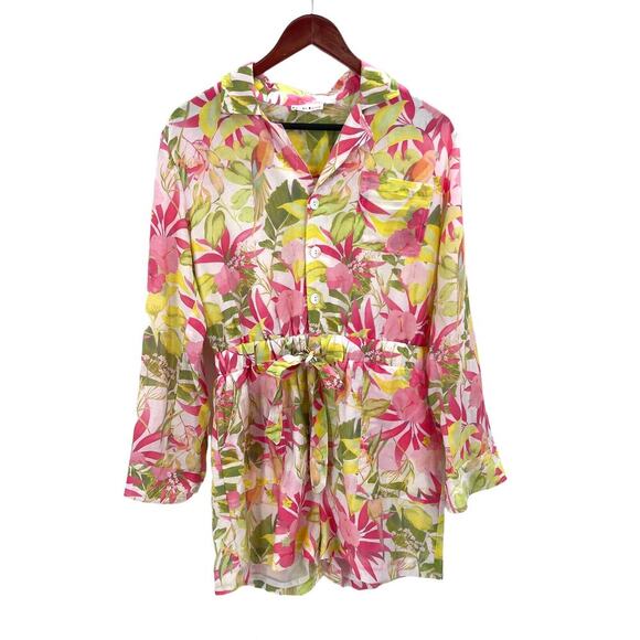 Roller Rabbit Floral Imza Presley Jumpsuit Romper - Picture 3 of 8